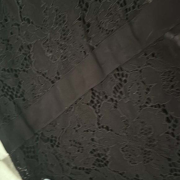 Beautiful black floral sheer jacket button up - Picture 13 of 15